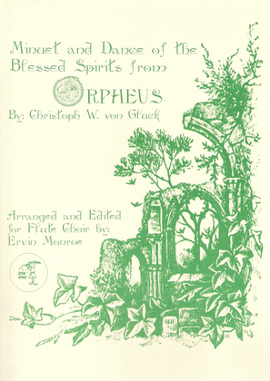 Book cover for Minuet and Dance of the Blessed Spirits