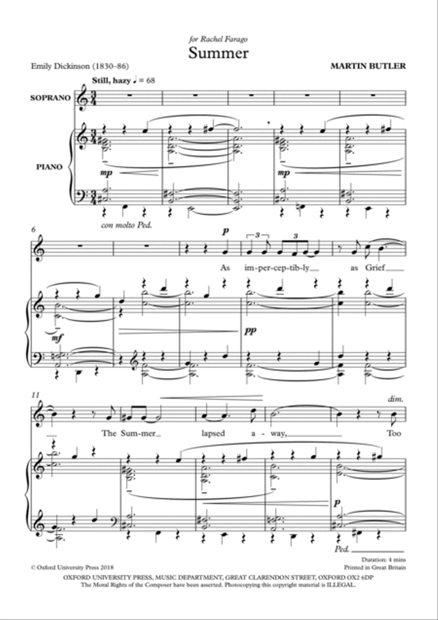 Two Songs Voice Solo scores gallery preview page 2