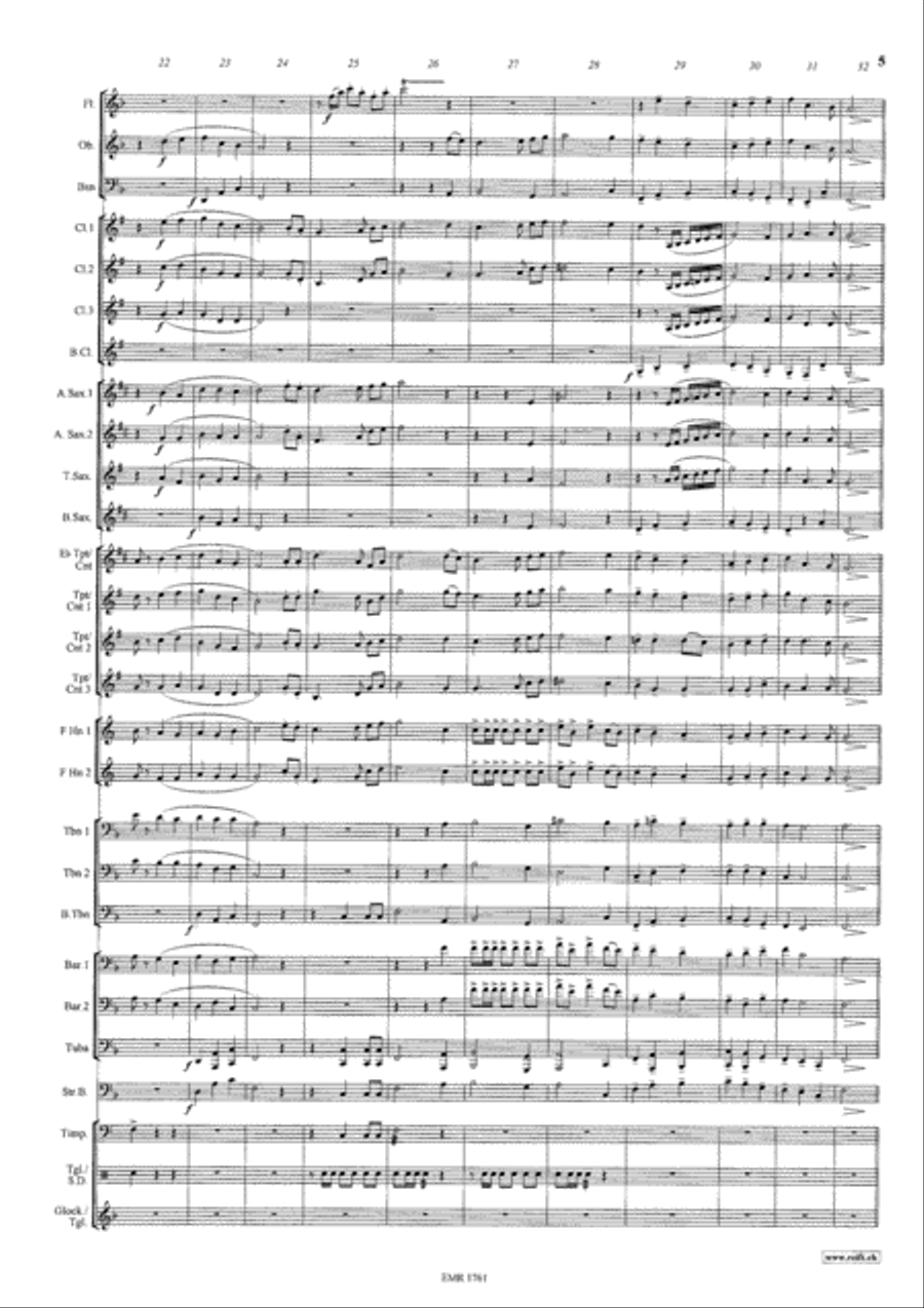 The First Nowell The First Nowell Concert Band scores gallery preview page 6