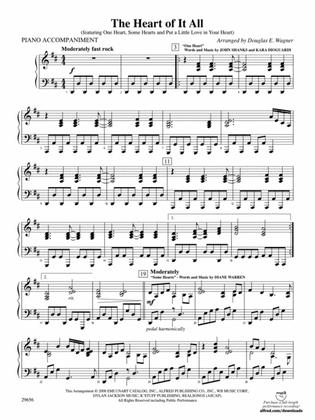 The Heart of It All: Piano Accompaniment