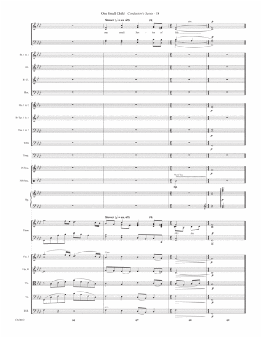 One Small Child Choir scores gallery preview page 19