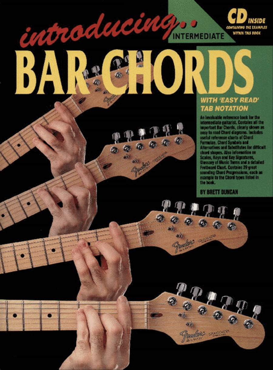 Progressive Introducing Bar Chords (Book/CD) Guitar scores gallery preview page 1