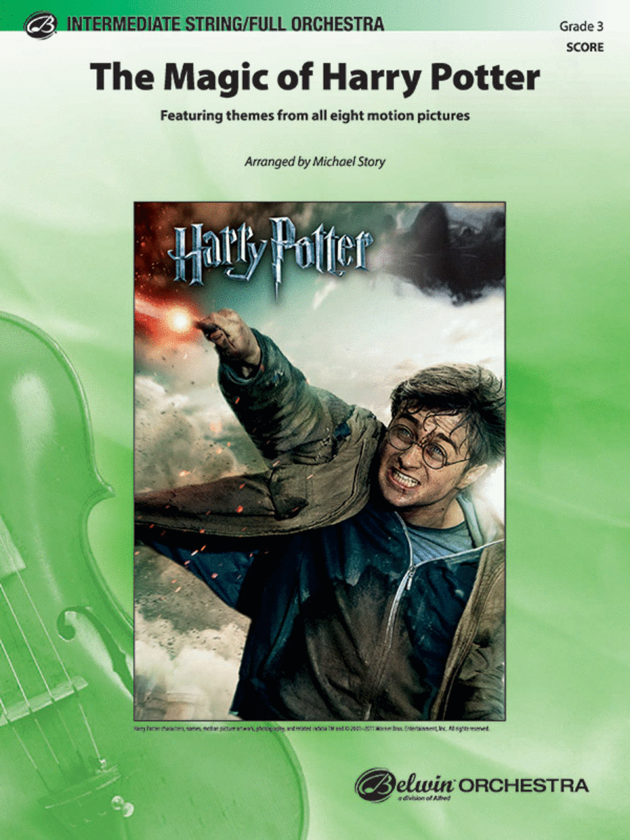 The Magic of Harry Potter Full Orchestra scores gallery preview page 1