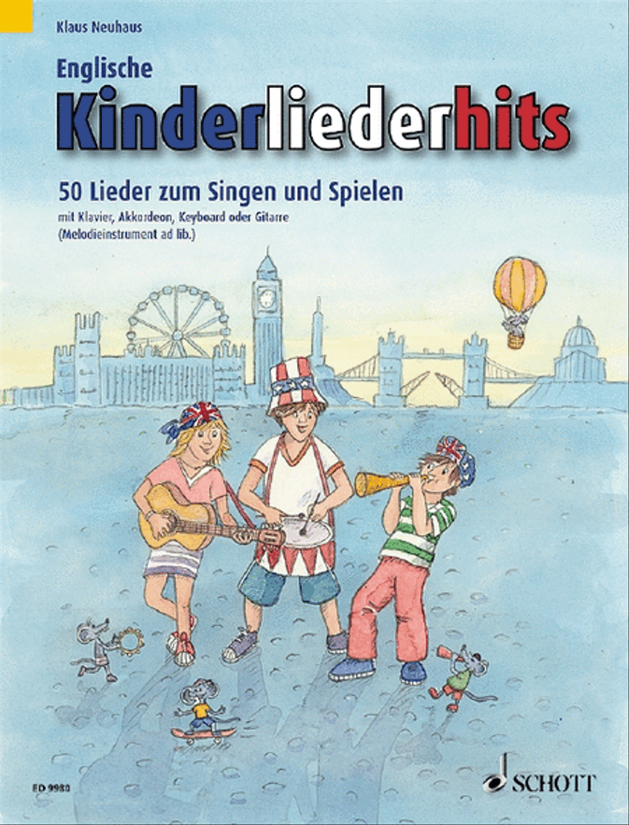 English Nursery Rhymes: 50 Songs To Sing And Play For Voice And Piano (accordion,gtr) Guitar scores gallery preview page 1
