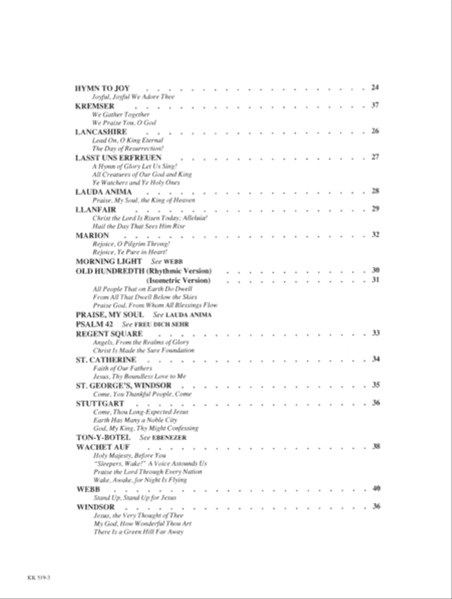 Creative Hymn Accompaniments For Organ, Vol. 1 Organ scores gallery preview page 5