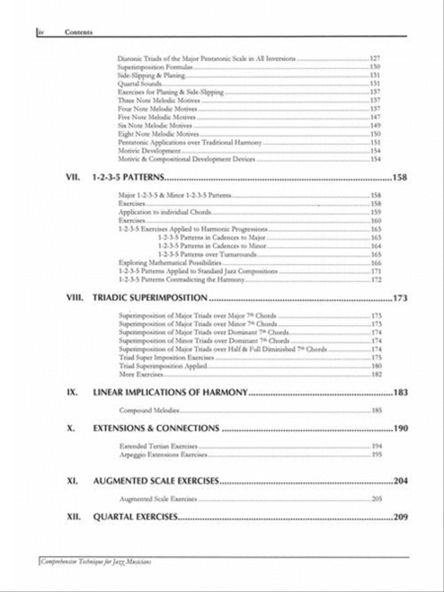 Comprehensive Technique for Jazz Musicians – 2nd Edition Collection / Songbook scores gallery preview page 5