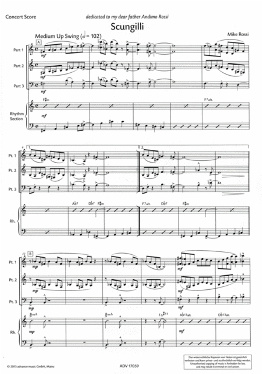 Scungilli Small Ensemble scores gallery preview page 2