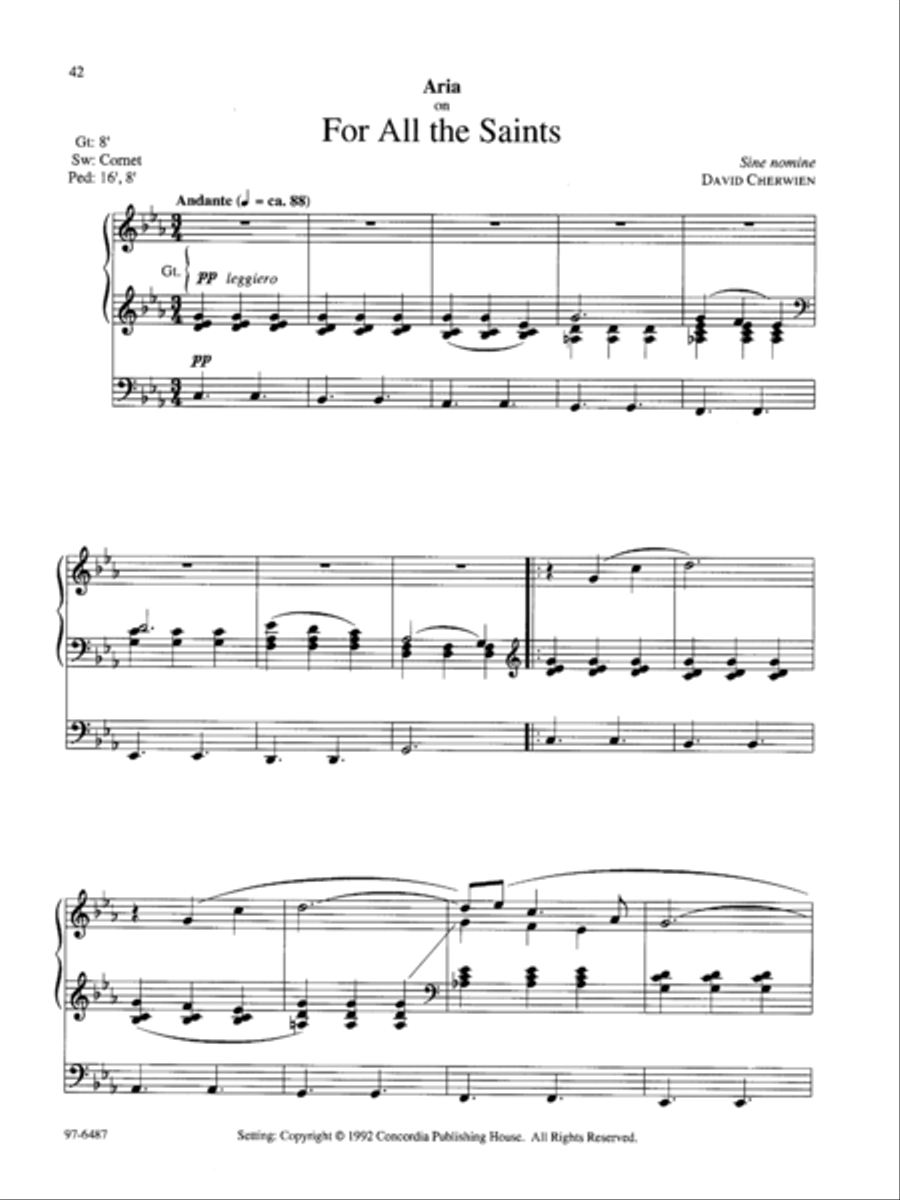 Laudate, Vol. 1 Organ scores gallery preview page 15
