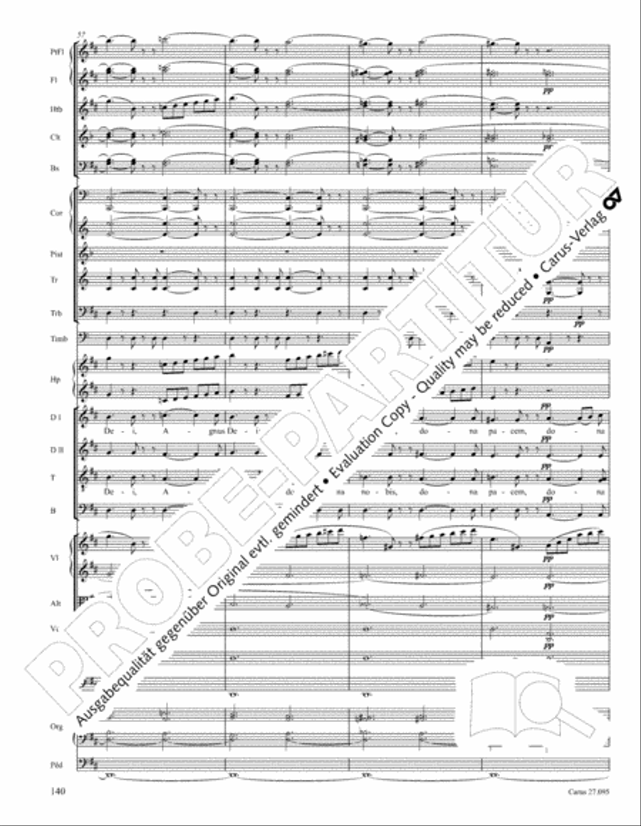Messe solennelle de sainte Cecile Messe solennelle de sainte Cecile STB scores gallery preview page 153