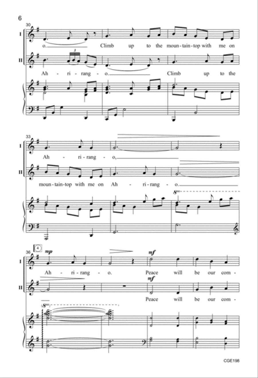 Ahrirang (Two-part) Ahrirang (Two-part) 2-Part scores gallery preview page 5