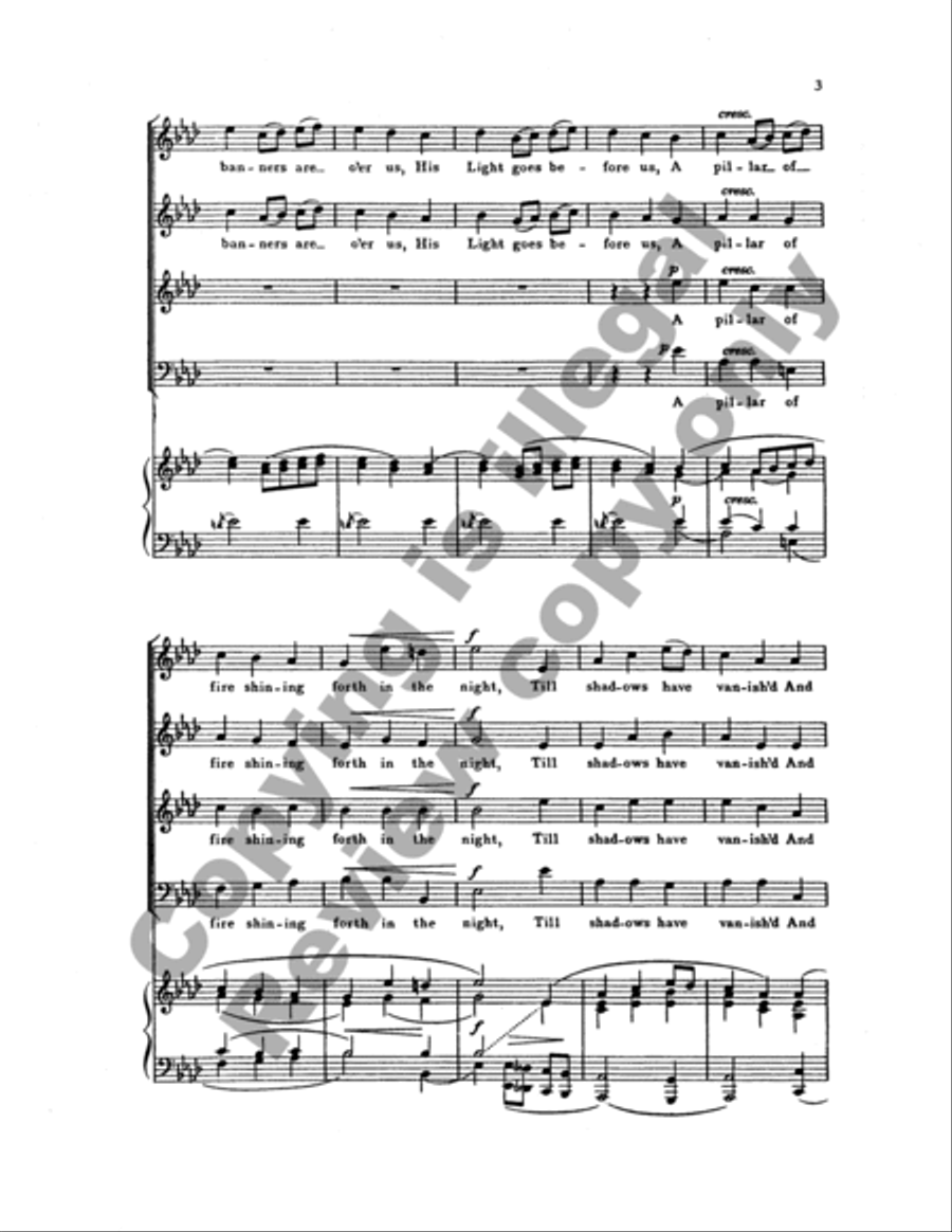 Let All Things Now Living 4-Part scores gallery preview page 11