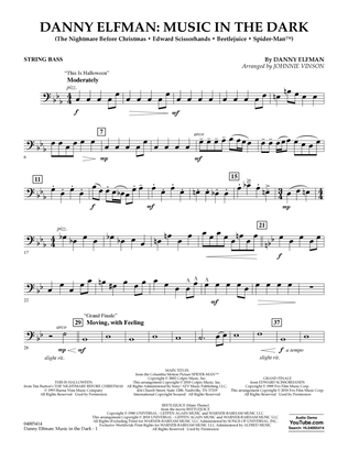 Danny Elfman: Music in the Dark - Bass