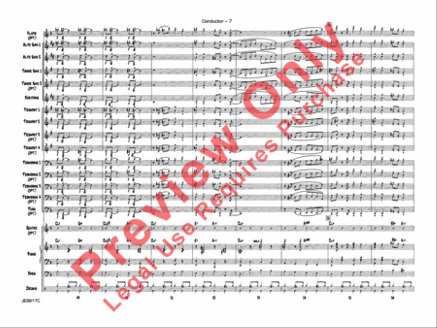 Big Noise from Winnetka Big Noise from Winnetka Jazz Ensemble scores gallery preview page 10