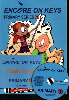 Encore On Keys Primary Piano Lev 1 Book/Online Audio/Flash Cards