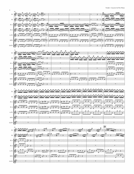 Concerto in G for 2 Flutes (RV 532)