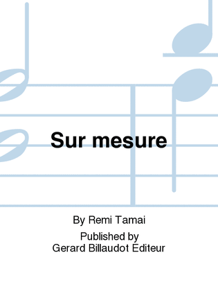 Book cover for Sur mesure