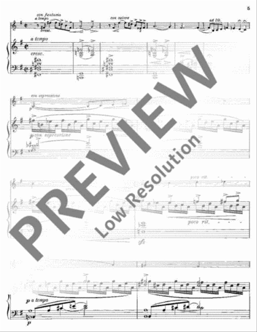 Berceuse Romantique Berceuse Romantique Violin Solo scores gallery preview page 6