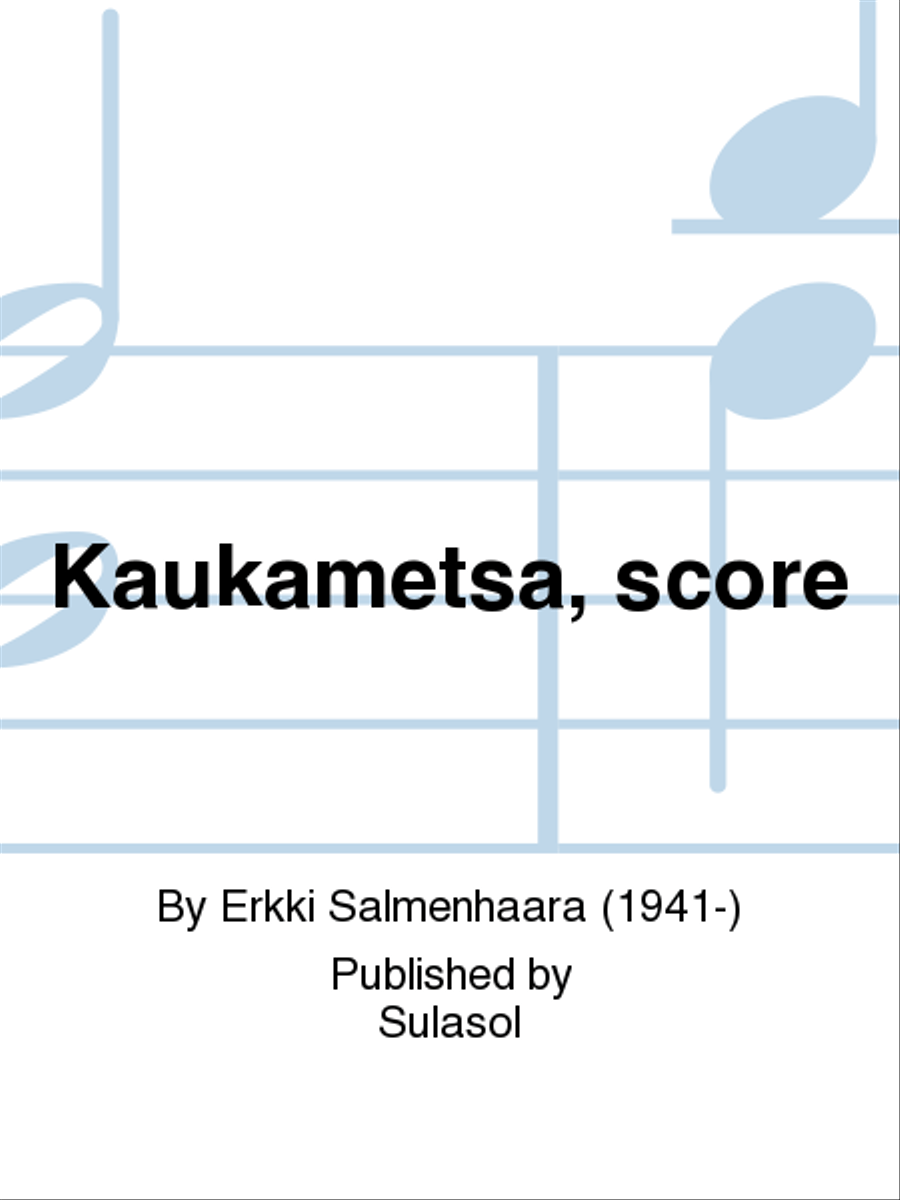 Kaukametsä, score SSAA scores gallery preview page 1
