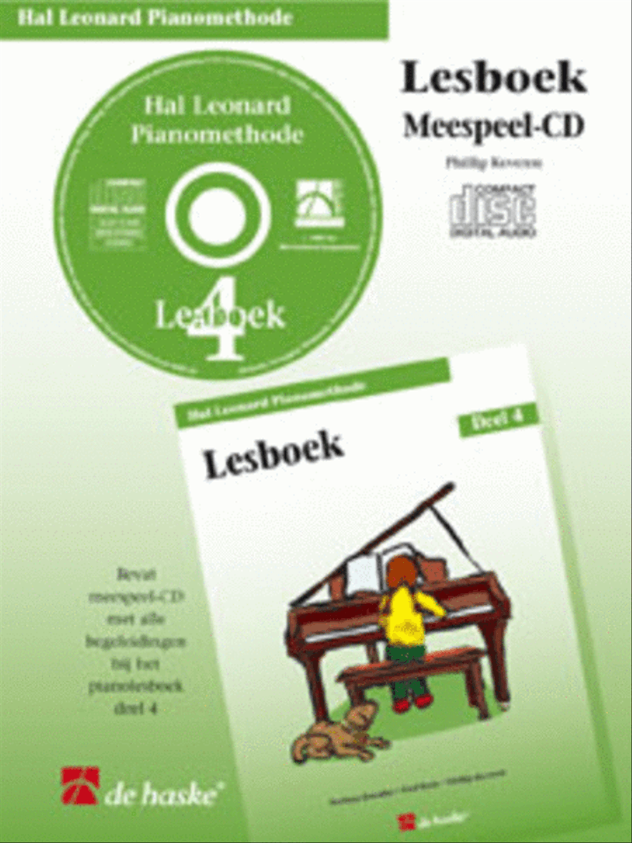 Hal Leonard Pianomethode Lesboek 4 (CD) Piano Method scores gallery preview page 1