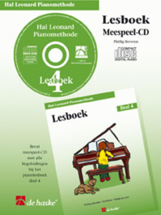 Hal Leonard Pianomethode Lesboek 4 (CD)