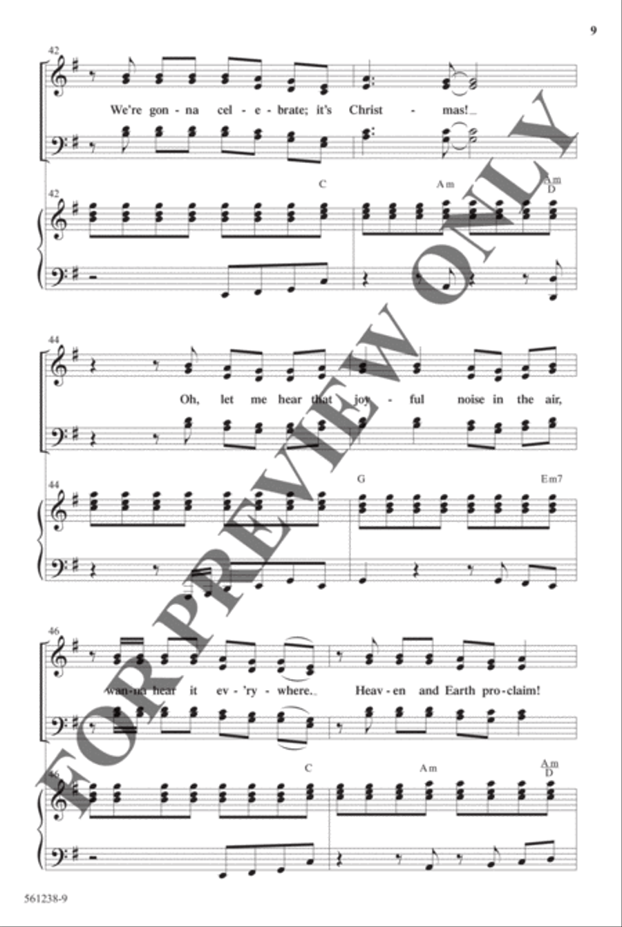 New Christmas Anthem Pak Vol 1 - Anthem Preview Pak Hymn Anthems scores gallery preview page 9
