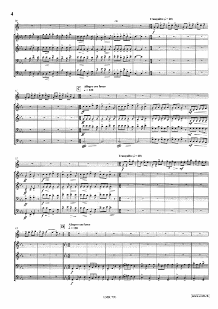 4 + 1 Trombone scores gallery preview page 4