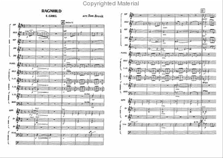 Ragnhild Brass Band scores gallery preview page 2
