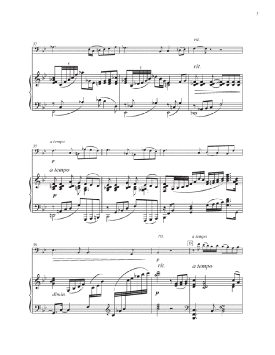 California Suite Tuba scores gallery preview page 5