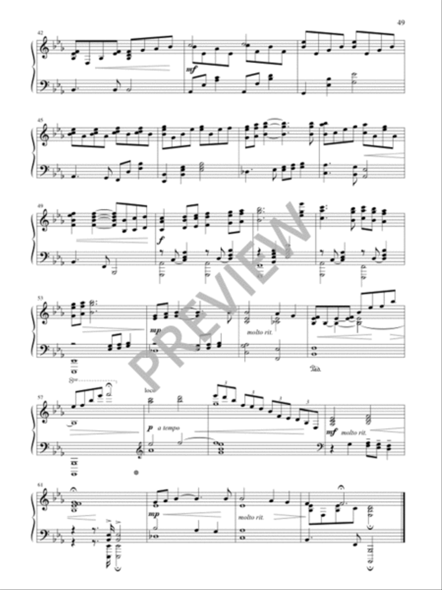 Seasons of Grace - Volume 4 Piano Solo scores gallery preview page 51