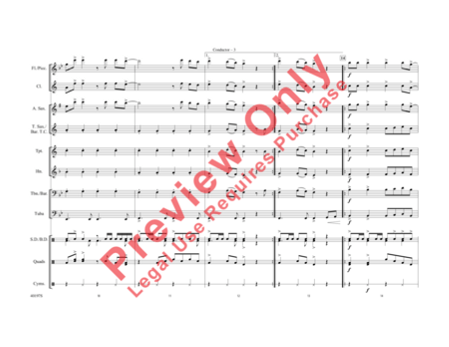 We Are Young We Are Young Marching Band scores gallery preview page 4