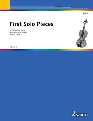 Book cover for First Solo Pieces - Volume 2