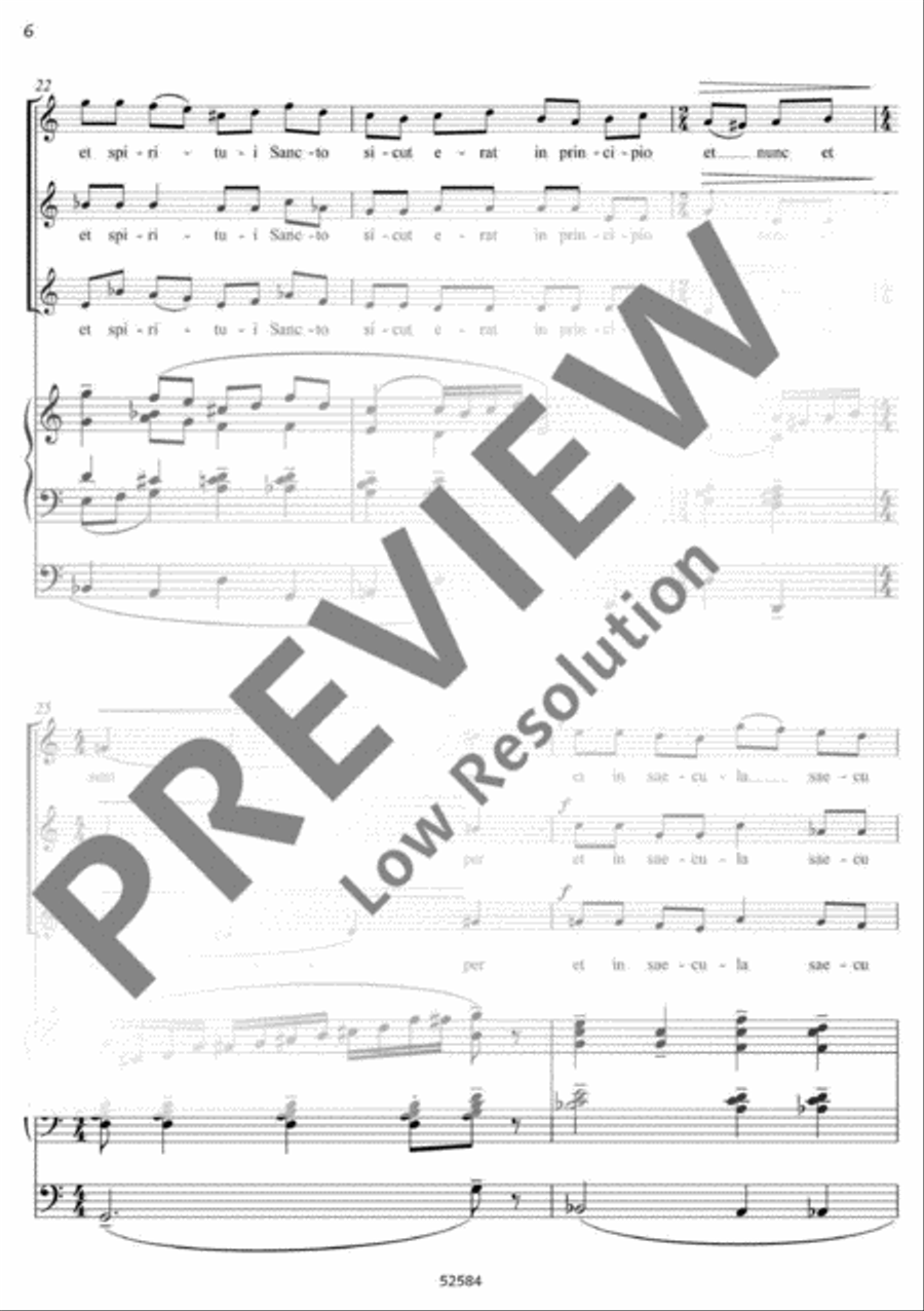 Nunc dimittis Nunc dimittis SSA scores gallery preview page 7