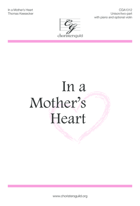 Book cover for In a Mother's Heart