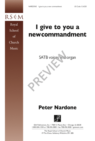 I Give to You a New Commandment image number null
