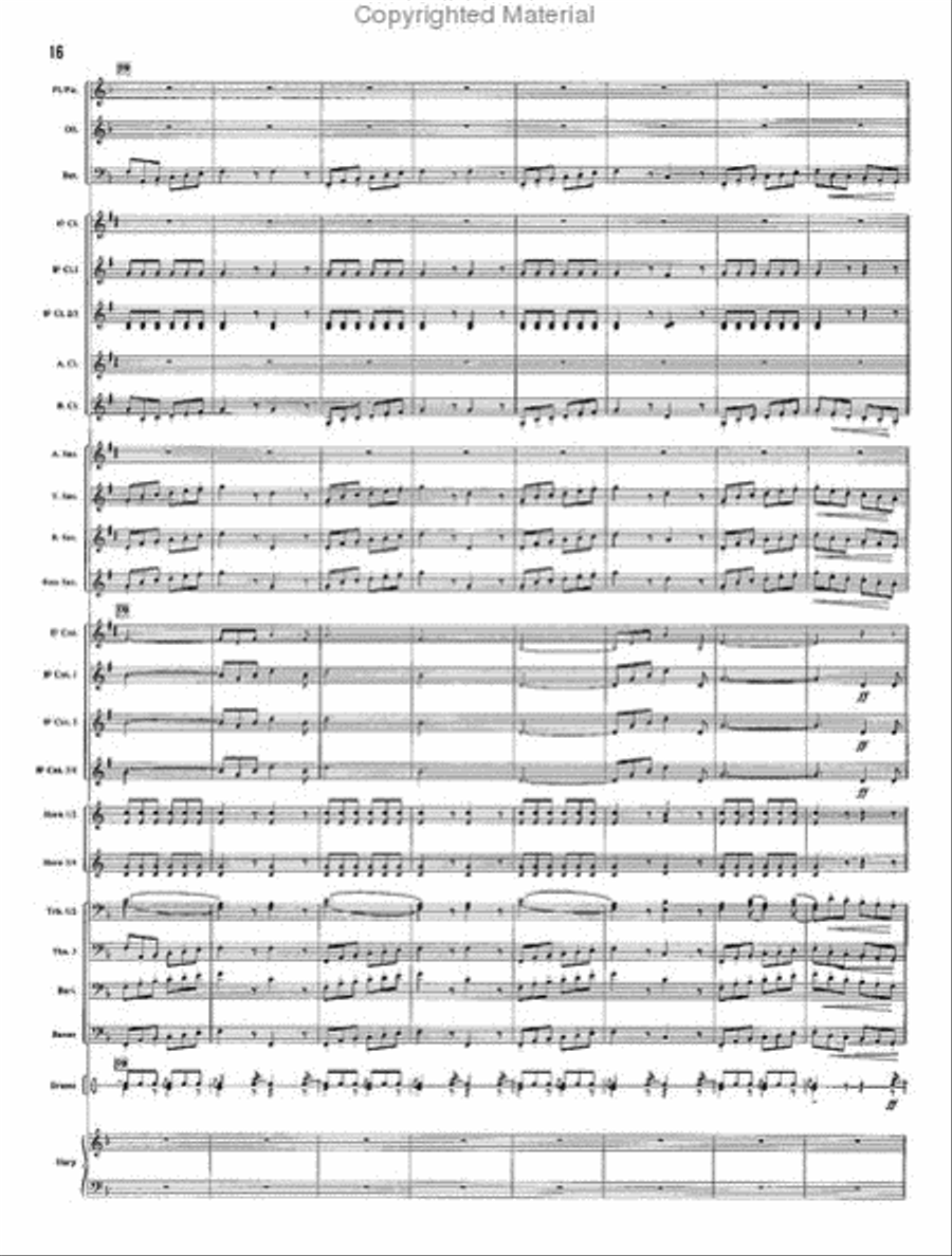 Semper Fidelis Concert Band scores gallery preview page 9