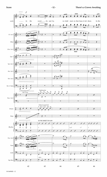 There's a Crown Awaiting - Orchestral Score and Parts