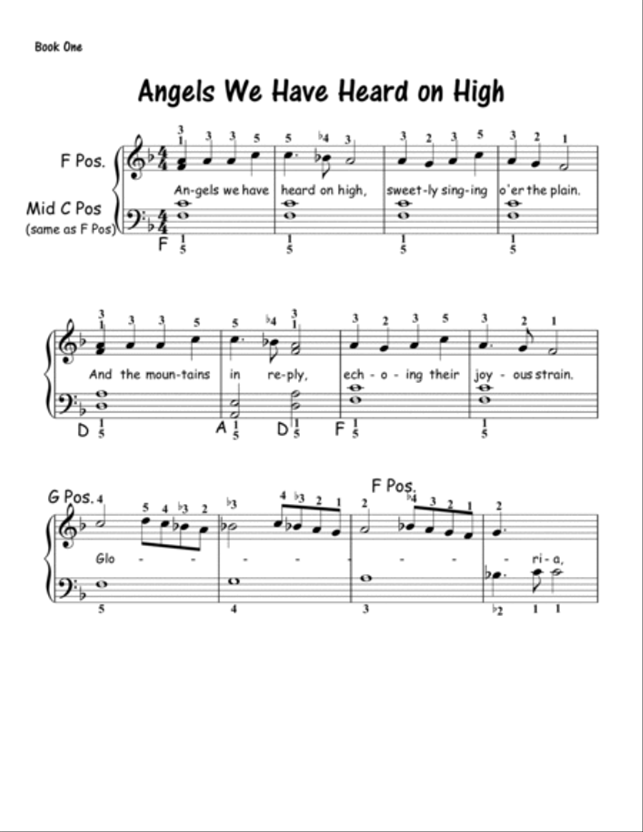 30 Christmas Piano Favorites, from Zero to Mozart Piano Method scores gallery preview page 5
