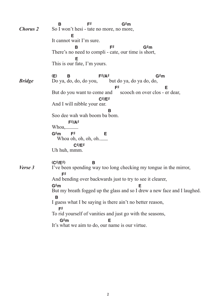 I'm Yours Acoustic Guitar scores gallery preview page 2