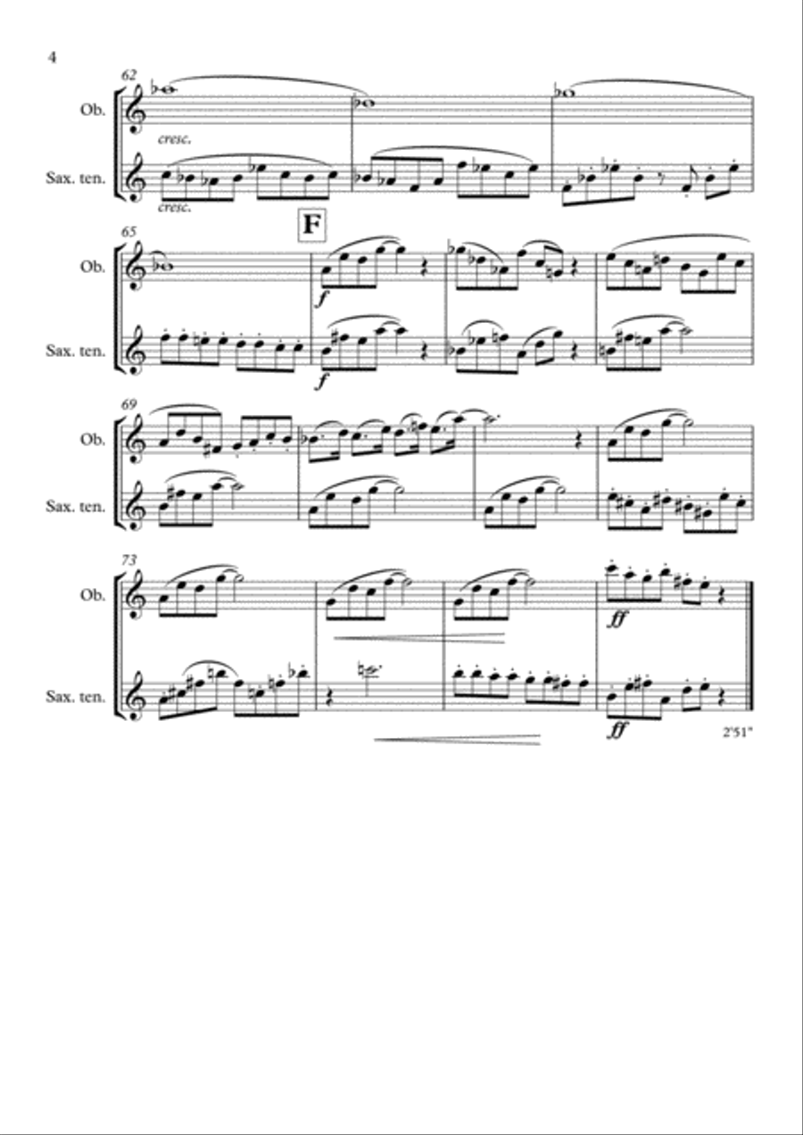 IMPROMPTU Woodwind Duet scores gallery preview page 4