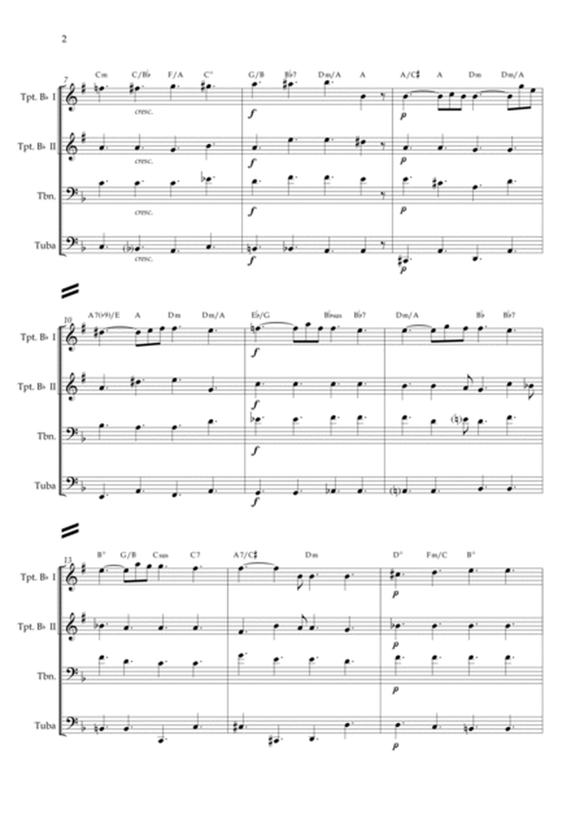 Lacrimosa (Brass Quartet) chords image number null