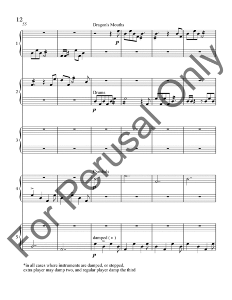 Pulse Drums scores gallery preview page 13