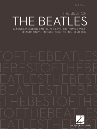Book cover for The Best of the Beatles