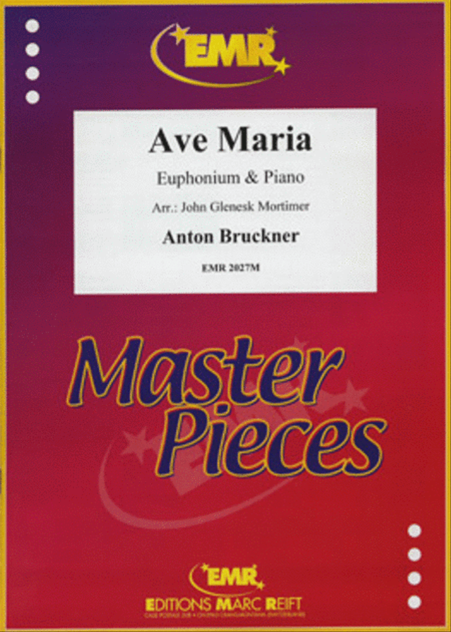 Ave Maria Euphonium scores gallery preview page 1