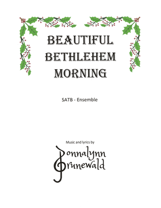 Beautiful Bethlehem Morning