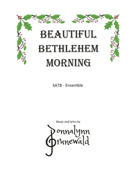Beautiful Bethlehem Morning image number null