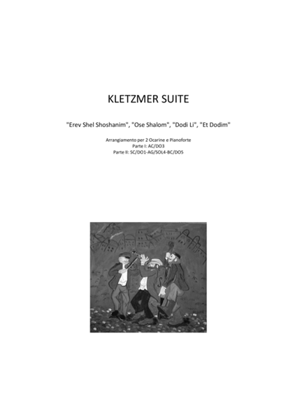 Klezmer suite per 2 ocarine e pianoforte image number null