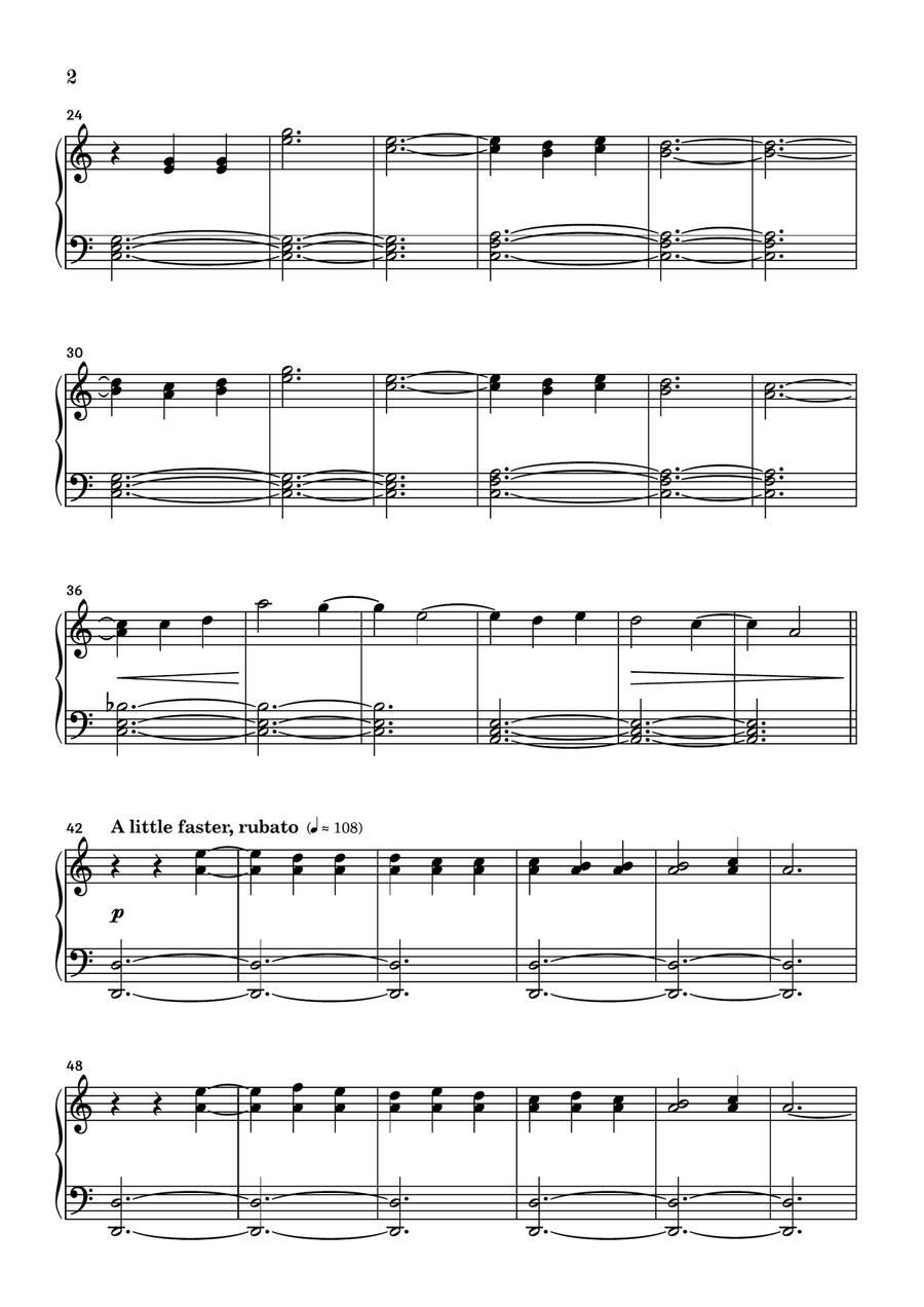 Clair de Lune Piano Solo scores gallery preview page 2