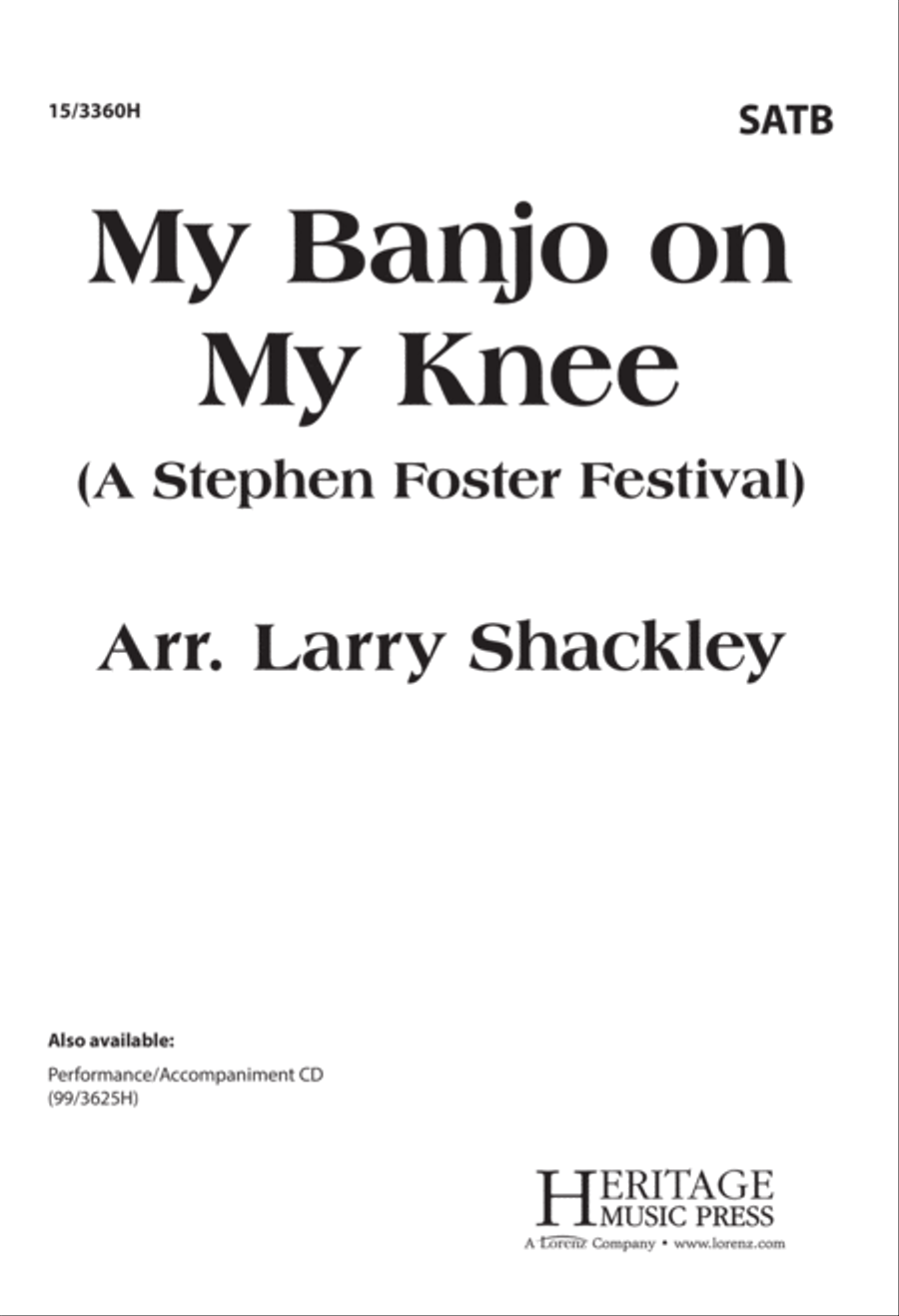 My Banjo on My Knee My Banjo on My Knee 4-Part scores gallery preview page 1