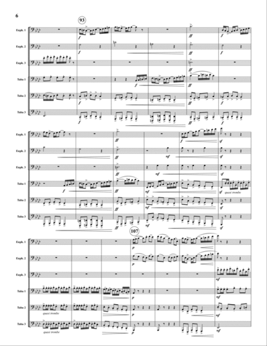 Procession of the Nobles Large Ensemble scores gallery preview page 6