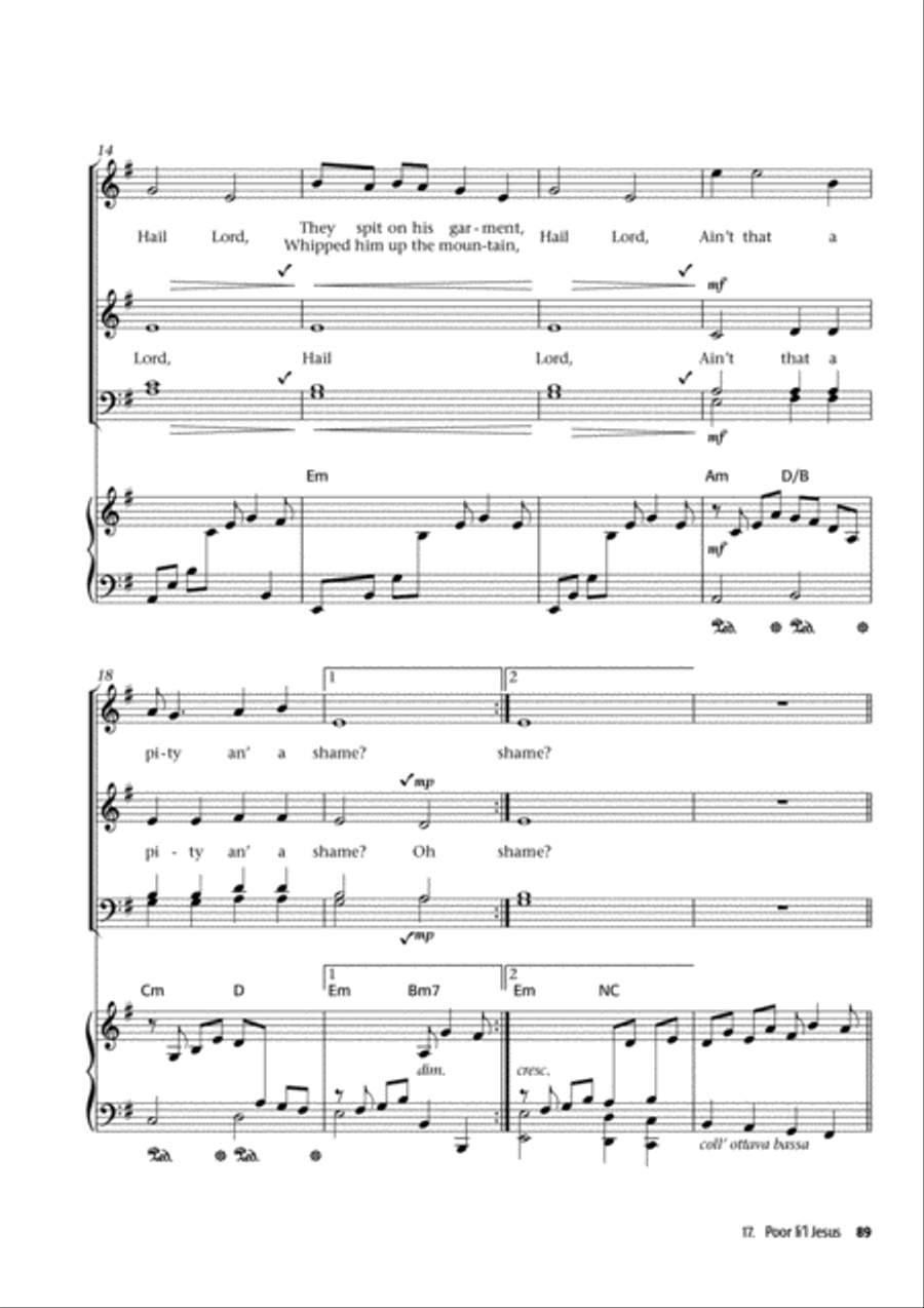 Voiceworks at Christmas Unison Choir scores gallery preview page 20